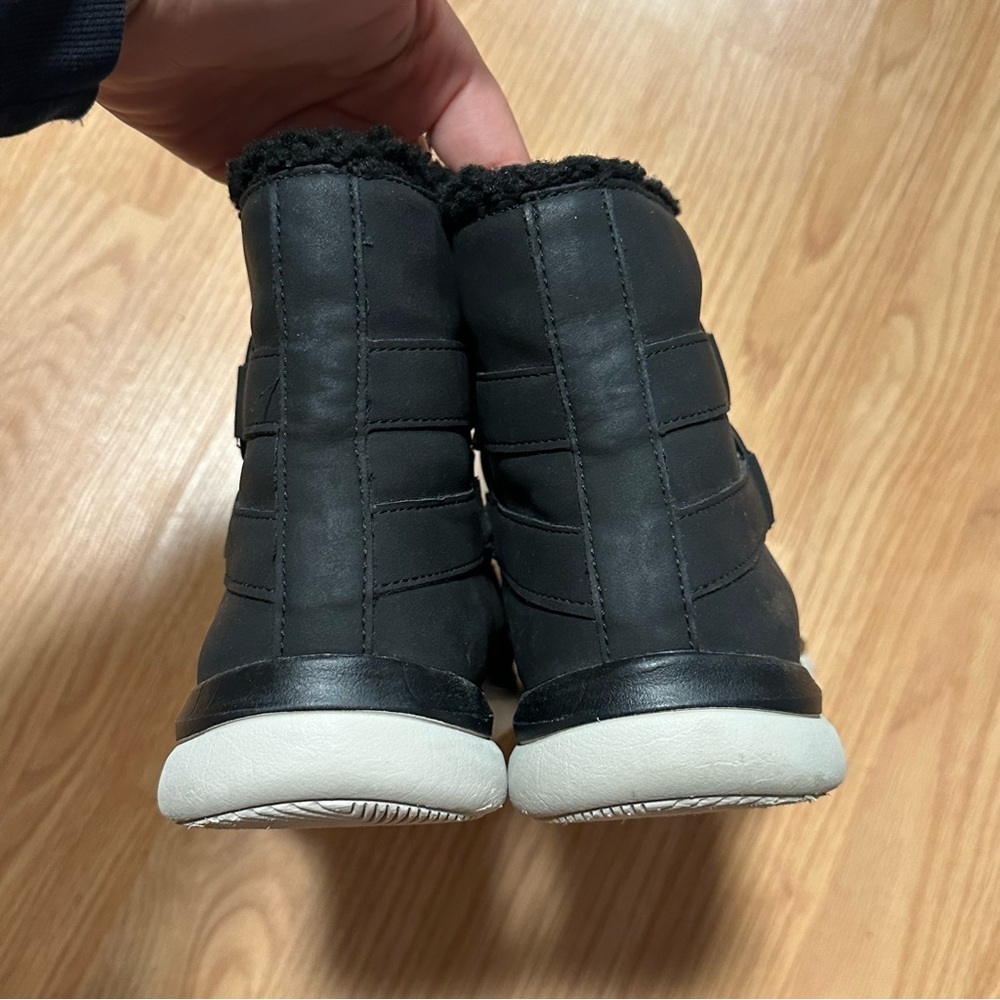 Ryka Evie Exotic Size US 9.5 EU 39.5 Women's Faux Fur Winter Ankle Boots Black - Picture 6 of 9